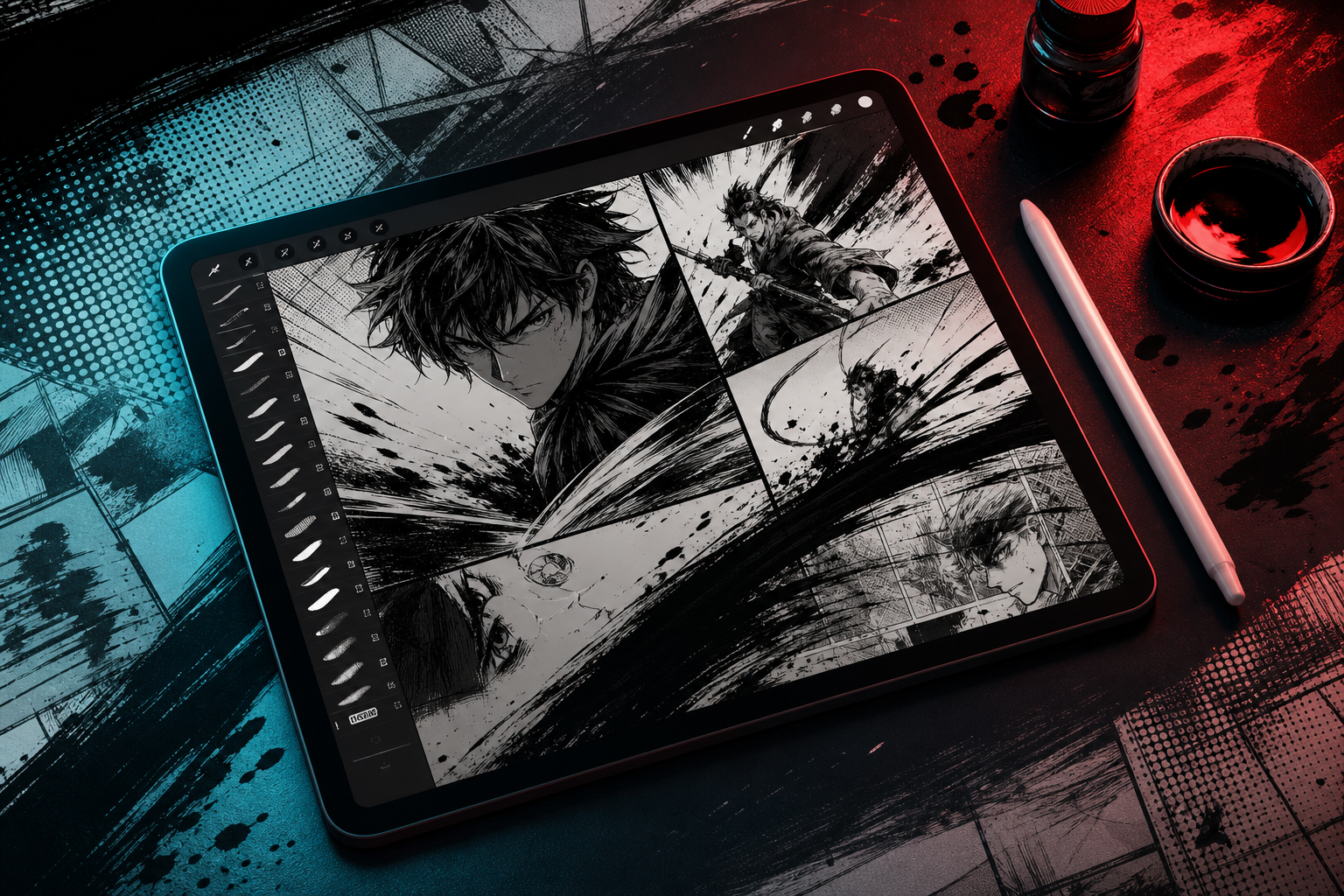 Ink and Comic Brushes