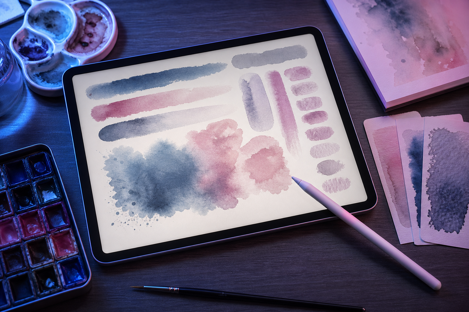 Watercolor Procreate Brushes